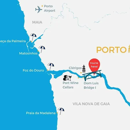 Апартаменты Santa Catarina Experience In Порту